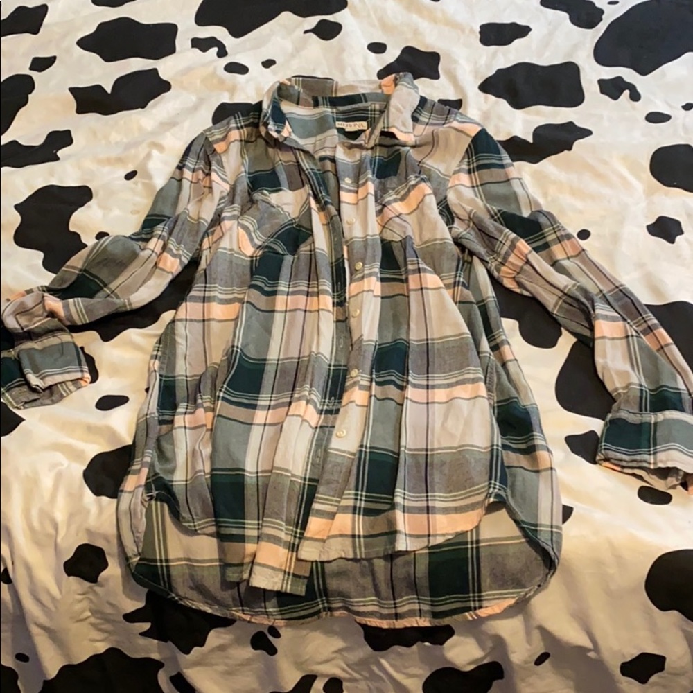Long sleeve flannel